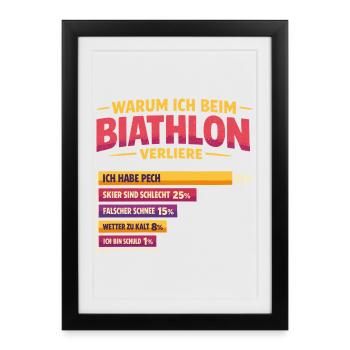 HJGHGHGHGHG - Affiche encadrée (27 × 37 cm) - noir - Devant