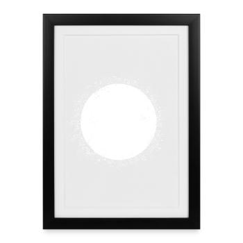 Gothic Sun Design - Affiche encadrée (27 × 37 cm) - noir - Devant