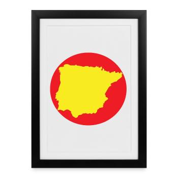 Sefarad - Affiche encadrée (27 × 37 cm) - noir - Devant