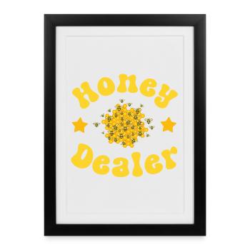 Beekeeper Beekeeper - Framed poster (27 × 37 cm) - black - Front