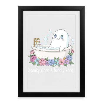 Sweet spook - Framed poster (27 × 37 cm) - black - Front