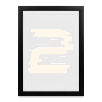 2 - Affiche encadrée (27 × 37 cm) - noir - Devant