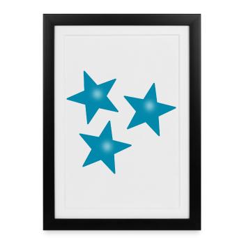 CHRISTMAS. MERRY CHRISTMAS. MERRY CHRISTMAS. NEW YEAR’S DAY - Framed poster (27 × 37 cm) - black - Front