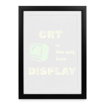 Tube Truth - Framed poster (27 × 37 cm) - black - Front