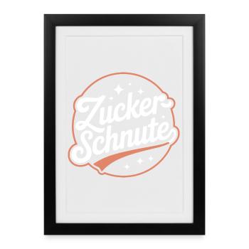 Sugar Snout Sweet Tooth Chocolate Sugar Snouts - Framed poster (27 × 37 cm) - black - Front