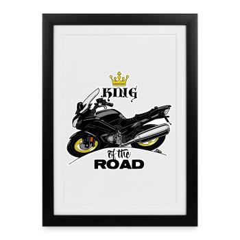 0886 FJR ULTIMATE - Affiche encadrée (27 × 37 cm) - noir - Devant