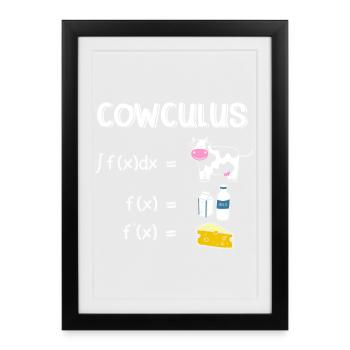 Funny Math Sayings Math Teacher - Framed poster (27 × 37 cm) - black - Front