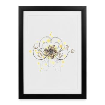 05. Light Soul - Framed poster (27 × 37 cm) - black - Front