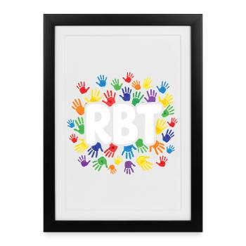 Registered Behavioral Engineer (RBT) - Framed poster (27 × 37 cm) - black - Front