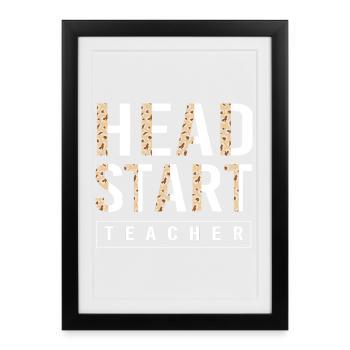 École maternelle École maternelle - Affiche encadrée (27 × 37 cm) - noir - Devant