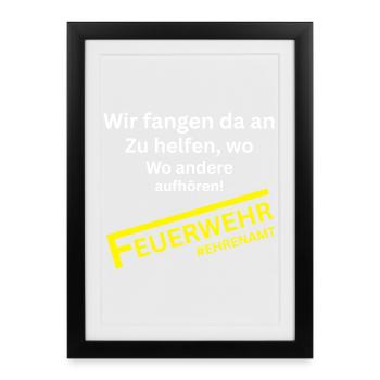We Catch - Fun Design for Anglers & Fishermen - Framed poster (27 × 37 cm) - black - Front