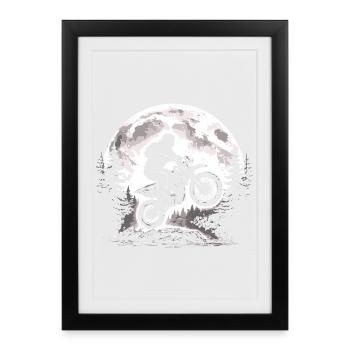 Bigfoot Motocross - Framed poster (27 × 37 cm) - black - Front