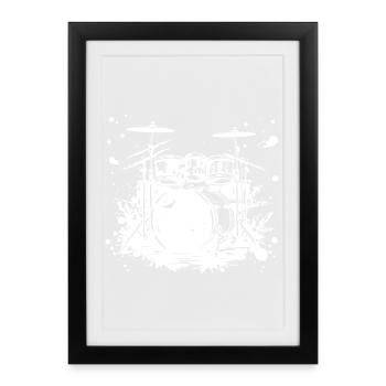 Trapset Sketch - Framed poster (27 × 37 cm) - black - Front