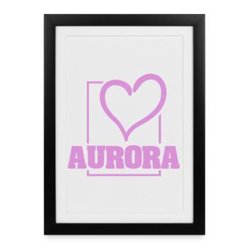 Auror de l’enterrement de vie de garçon - Affiche encadrée (27 × 37 cm) - noir - Devant