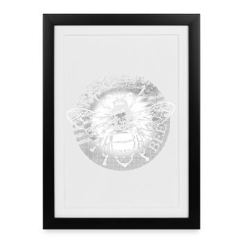 Queen bee - Framed poster (27 × 37 cm) - black - Front