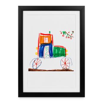 SUV Vision 1964 - Framed poster (27 × 37 cm) - black - Front