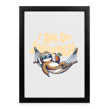 on Sabbatical - Framed poster (27 × 37 cm) - black - Front