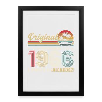 Légende du 59e anniversaire Décembre 1966 - Affiche encadrée (27 × 37 cm) - noir - Devant