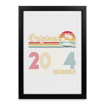 21e anniversaire Original Décembre Volume 2004 - Affiche encadrée (27 × 37 cm) - noir - Devant