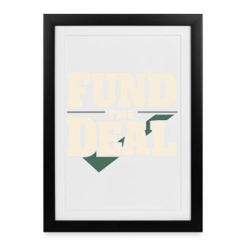 Mortgage Brokers, Loan Officers, - Framed poster (27 × 37 cm) - black - Front