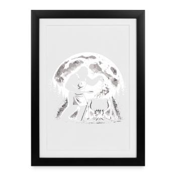 Bigfoot Chef - Affiche encadrée (27 × 37 cm) - noir - Devant
