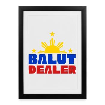 Balut Philippines - Affiche encadrée (27 × 37 cm) - noir - Devant