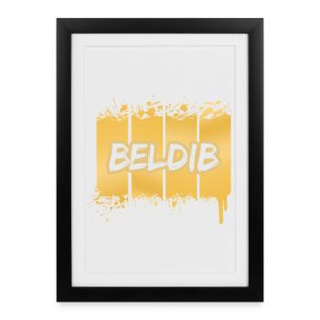 Holiday Beldib - Framed poster (27 × 37 cm) - black - Front
