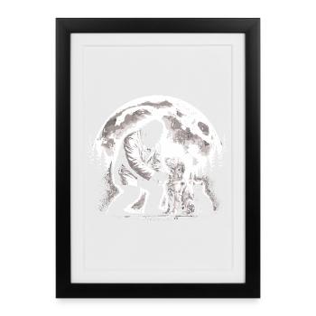 Bigfoot Vet - Framed poster (27 × 37 cm) - black - Front