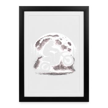 Bigfoot Motocross - Affiche encadrée (27 × 37 cm) - noir - Devant