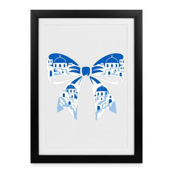 Holiday loop - Framed poster (27 × 37 cm) - black - Front