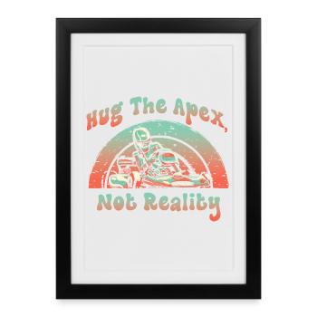 Hue The Apex Not Reality - Framed poster (27 × 37 cm) - black - Front