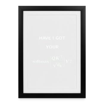 have I got - Framed poster (27 × 37 cm) - black - Front