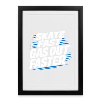 Ligue de la Bière Hockey Humour des joueurs drôles de hockey - Affiche encadrée (27 × 37 cm) - noir - Devant