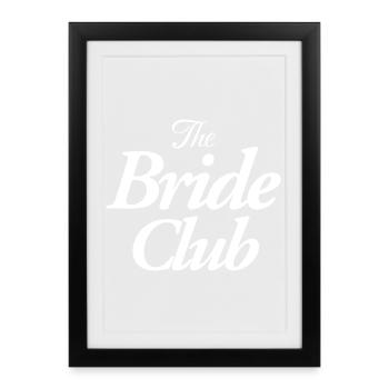 The Bride Club - Framed poster (27 × 37 cm) - black - Front