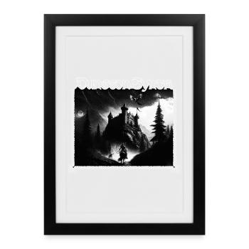 Dungeon Synth - Framed poster (27 × 37 cm) - black - Front