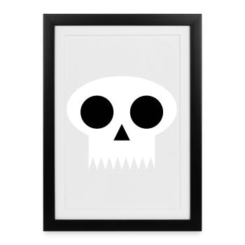 sake - Framed poster (27 × 37 cm) - black - Front