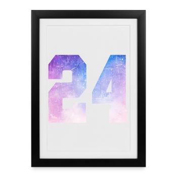 Issue 24 – 24th Anniversary Gift - Framed poster (27 × 37 cm) - black - Front
