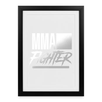 MMA Fighter - Framed poster (27 × 37 cm) - black - Front