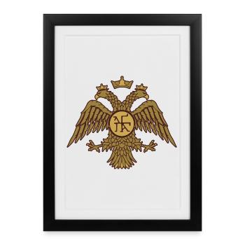 Byzantine Empire - Framed poster (27 × 37 cm) - black - Front