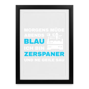 Machinists Cutting Machine Operators CNC Lathe Metals - Framed poster (27 × 37 cm) - black - Front