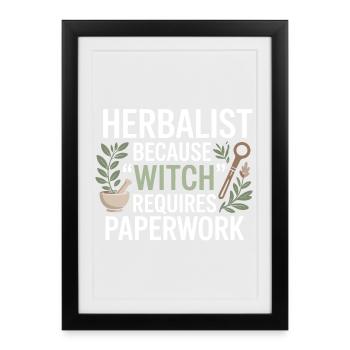 Certified Clinical Practitioner Regulatory Apparel - Framed poster (27 × 37 cm) - black - Front