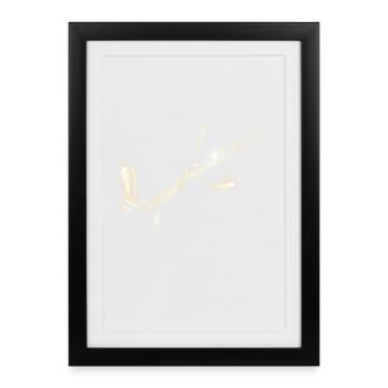 Guitarist - Affiche encadrée (27 × 37 cm) - noir - Devant