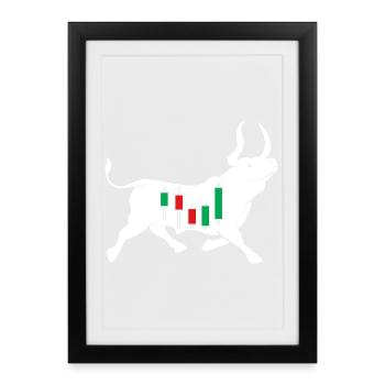 Bulletins d’actions - Affiche encadrée (27 × 37 cm) - noir - Devant
