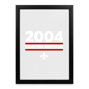 2004 Limited Edition - Framed poster (27 × 37 cm) - black - Front