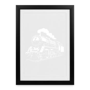 Steam Time - Framed poster (27 × 37 cm) - black - Front