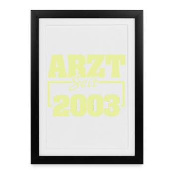 2003 - Affiche encadrée (27 × 37 cm) - noir - Devant