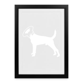 SUB WOOF WOOF - Framed poster (27 × 37 cm) - black - Front