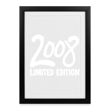 2008 Limited Edition 18th Birthday - Framed poster (27 × 37 cm) - black - Front