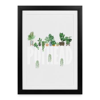 Plant Lovers Plants Gardeners Gardening - Framed poster (27 × 37 cm) - black - Front