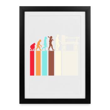 Locksmith Mechanic CNC Mechanical Engineering - Framed poster (27 × 37 cm) - black - Front